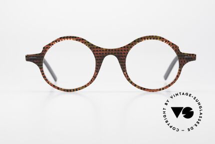 Theo Belgium Brambor Acetate Metal Designer Frame, suitable for ladies & gents; fancy pattern & design, Made for Men and Women