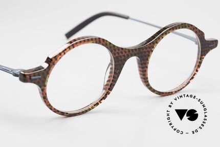 Theo Belgium Brambor Acetate Metal Designer Frame, unworn (like all our rare vintage eyewear by THEO), Made for Men and Women