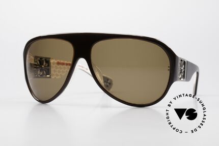 Chrome Hearts Erected Rockstar Aviator Sunglasses Details