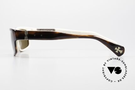 Chrome Hearts Dismembered Rock Star Sunglasses Luxury, with the signature Chrome Hearts symbol (cross), Made for Men and Women