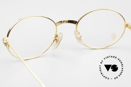 Cartier Saint Honore Rare 53mm Large Size Frame, still with the orig. Cartier demo lenses: collector's item, Made for Men and Women