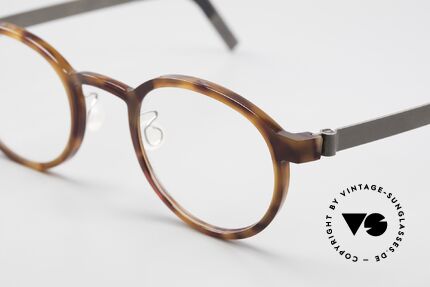 Lindberg 1014 Acetanium Round Designer Specs Panto, distinctive quality and design (award-winning frame), Made for Men and Women