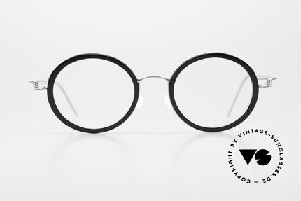 Lindberg Fay Air Titan Rim Titan Specs Women & Men, classic unisex model FAY, size 46-20, 135, color P10, Made for Men and Women
