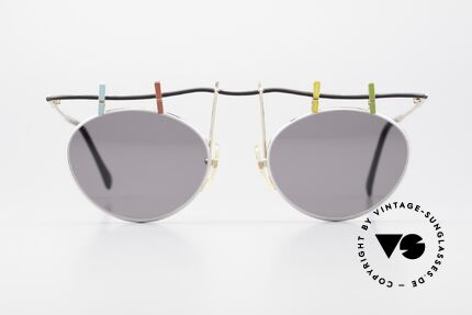 Taxi ST2 by Casanova Clothespin Sunglasses 80's, distinctive Venetian design in style of the 18th century, Made for Men and Women