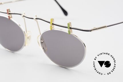 Taxi ST2 by Casanova Clothespin Sunglasses 80's, jokey frame construction with clothespins - see photos!, Made for Men and Women