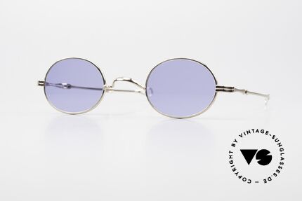 Lunor I 10 Telescopic Oval Sunglasses Slide Temple Details
