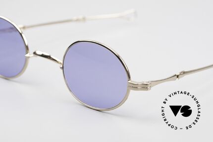 Lunor I 10 Telescopic Oval Sunglasses Slide Temple, well-known for the brilliant telescopic / extendable arms, Made for Men and Women