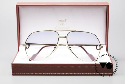 Cartier Vendome LC - M Baby-Blue Pink Gradient Lenses, Size: medium, Made for Men and Women