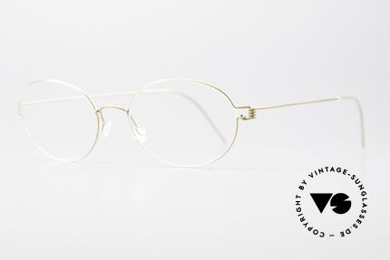 Lindberg Charly Air Titan Rim Oval Titanium Glasses Unisex, simply timeless, stylish & innovative: grade 'vintage', Made for Men and Women