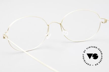 Lindberg Charly Air Titan Rim Oval Titanium Glasses Unisex, simple & strong frame: free from screws, rivets & welds, Made for Men and Women