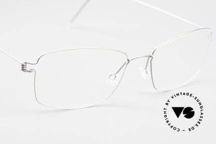 Glasses Lindberg Casper Air Titan Rim Square Titanium Glasses Unisex