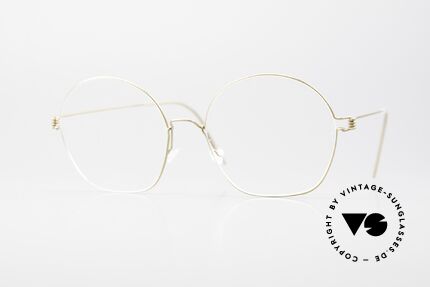 Lindberg Jane Air Titan Rim Women's Round Glasses Panto Details