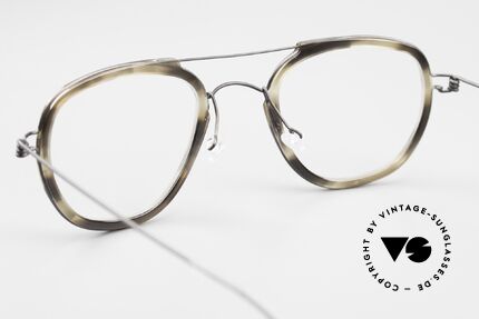 Lindberg William Air Titan Rim Panto Glasses Women & Men, orig. Lindberg DEMO lenses can be replaced optionally, Made for Men and Women