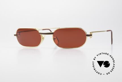 Sunglasses Cartier MUST Laque M Luxury Sunglasses 3D Red