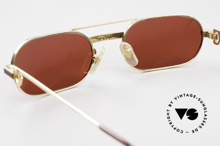 Cartier MUST Laque - M Luxury Sunglasses 3D Red, 2.hand, in excellent vintage condition + CHANEL case, Made for Men and Women Cartier MUST Laque - M Luxury Sunglasses 3D Red, 2.hand, in excellent vintage condition + CHANEL case, Made for Men and Women