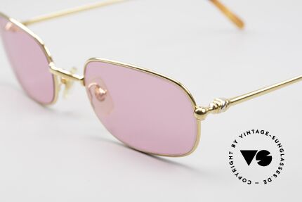 Cartier Deimios Pink Shades 22ct Gold Plated, ideal for seeing the world through rose-colored glasses, Made for Men and Women