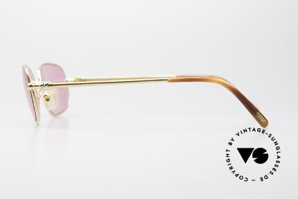 Cartier Deimios Pink Shades 22ct Gold Plated, 2. hand, but in absolutely mint condition+ CHANEL case, Made for Men and Women