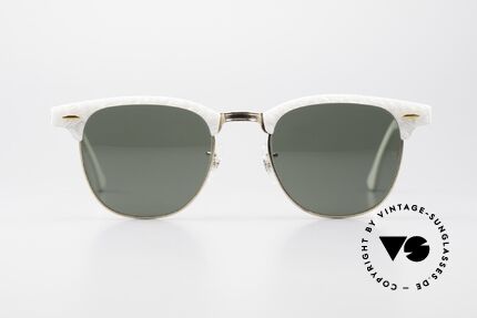 Ray Ban Clubmaster Bausch & Lomb USA 80's Shades, Bausch & Lomb G-15 quality lenses (100% UV), Made for Men and Women