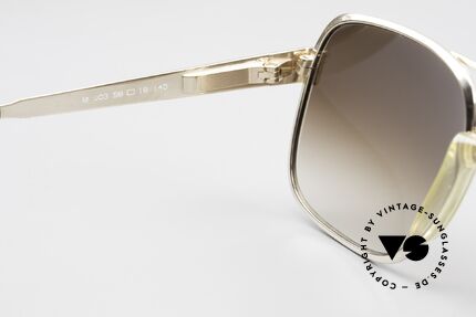 Metzler 0768 Old School Sunglasses 1980's, NO retro sunglasses; an old 80's original, size 58-18, Made for Men