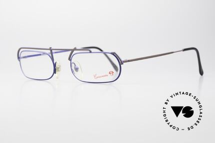 Casanova LC29 Artistic 80's Eyewear Artful, asymmetrical frame construction; true eye-catcher, Made for Men and Women