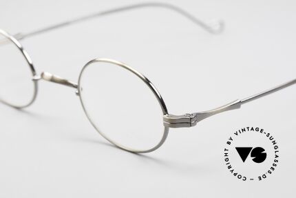 Lunor II 10 Oval Metal Frame Antique Gold, traditional German brand; quality handmade in Germany, Made for Men and Women