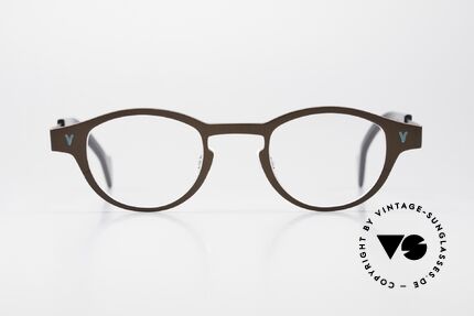 Theo Belgium Seventeen Ladies & Gents Specs Titan, model Seventeen with color 353 (brown metallic), Made for Men and Women