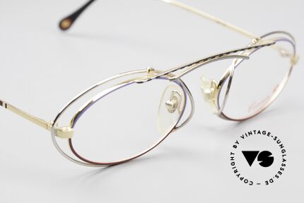 Casanova LC22 80's Vintage Frame For Ladies, original Demo glasses can be replaced as desired, Made for Women