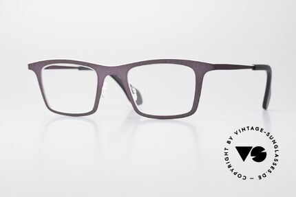Theo Belgium Mille 23 Classic Designer Eyeglass-Frame Details