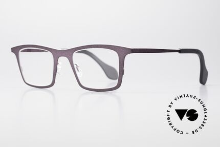 Theo Belgium Mille 23 Classic Designer Eyeglass-Frame, from the"mille metal" series in size 46-24, 135, Made for Men and Women