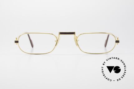 Cartier Demi Lune Laque Limited Luxury Reading 80'sGlasses, mod. 'Demi Lune' was launched in 1987 and made till 1997, Made for Men and Women