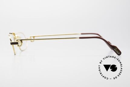 Cartier Demi Lune Laque Limited Luxury Reading 80'sGlasses, 2nd hand but LIKE NEW condition (with a case by CHANEL), Made for Men and Women