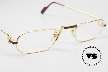 Cartier Demi Lune Laque Limited Luxury Reading 80'sGlasses, NO RETRO specs; a precious 30 years old vintage ORIGINAL, Made for Men and Women