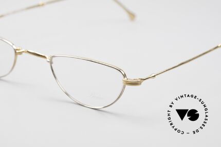 Lunor XXV Folding 06 Foldable Reading Specs Bicolor, reading model XXV06; gold and platinum-plated (bicolor), Made for Men and Women