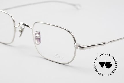 Lunor V 113 Men's Glasses Square Platinum, mod. V113: a very elegant classic; PP = platinum plated, Made for Men
