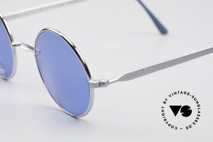 John Lennon - The Walrus Small Round Glasses Limited, mod. Walrus, LIMITED EDITION with silver & blue, Made for Men and Women
