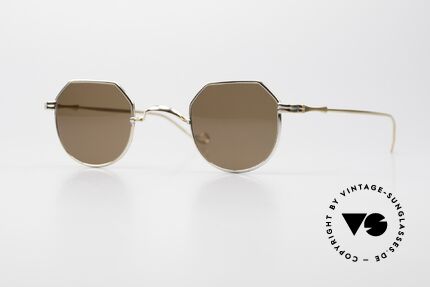 Lunor II 18 Square Panto Sunglasses 90's, vintage Lunor sunglasses from the old "II" series, Made for Men and Women