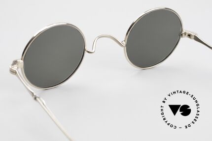 Lunor I 12 Telescopic Round Telescopic Sunglasses, this makes this vintage frame even more interesting, Made for Men and Women