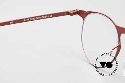 Glasses Theo Belgium Pilat Large Panto Designer Glasses