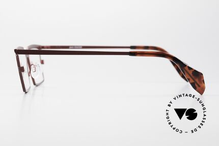 Theo Belgium Emerald Square Designer Frame Titanium, unworn (like all our rare vintage eyewear by THEO), Made for Men and Women