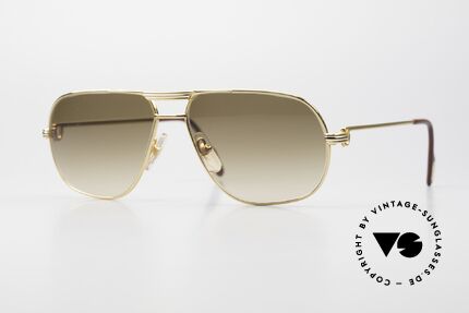 Cartier Tank - M Luxury Designer Sunglasses Details