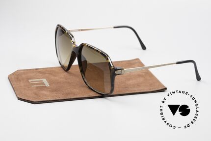 Dunhill 6108 Jay Z Hip Hop Vintage Shades, noble brown-gradient sun lenses (100% UV protection), Made for Men
