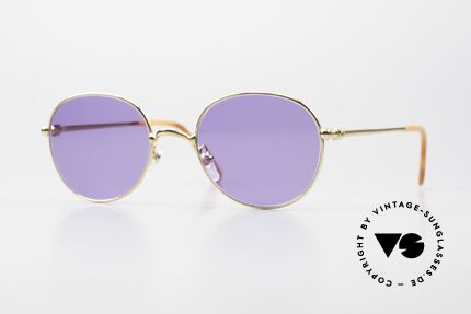 Cartier Antares Round 90's Luxury Sunglasses, SMALL round vintage Cartier sunglasses; timeless frame, Made for Men and Women
