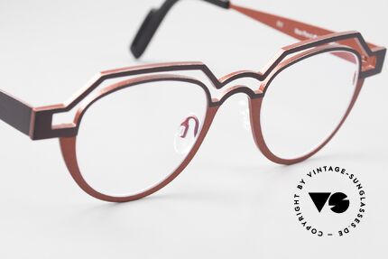 Theo Belgium Percé Designer Specs Panto Titanium, unworn (like all our rare vintage eyewear by THEO), Made for Men and Women