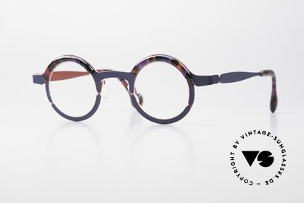 Theo Belgium Tag Round Glasses Women And Men Details