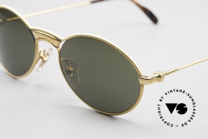 Aston Martin AM01 Oval Glasses Limited Edition, 22ct gold plated bridge and dull gold satin-finished!, Made for Men