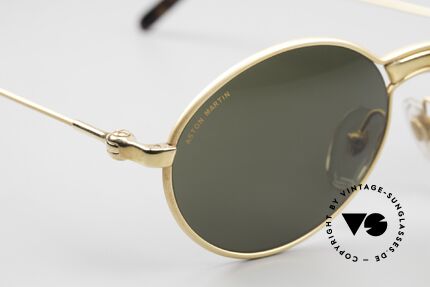 Aston Martin AM01 Oval Glasses Limited Edition, unworn rarity from 1992 with orig. Aston Martin case, Made for Men