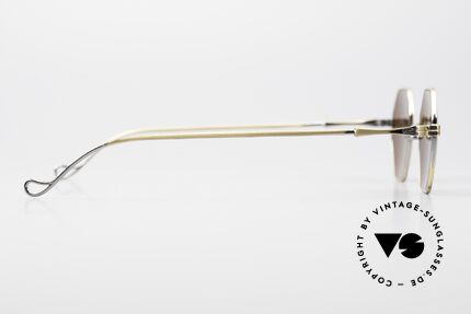 Lunor II 11 Square Panto Shades XS, sun lenses (100% UV protection) can be replaced optionally, Made for Men and Women