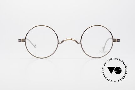 Lunor II 12 Limited Edition Antique Copper, full metal rim frame coated with a protection lacquer, Made for Men and Women