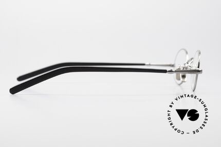 Lunor VA 101 Small Oval Specs Antique Silver, unworn (like all our vintage eyewear classics by LUNOR), Made for Men and Women