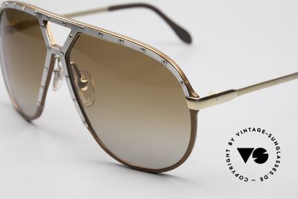 Alpina M1 Iconic 80's Sunglasses Large Size, professionally refurbished; new lenses (100% UV), Made for Men